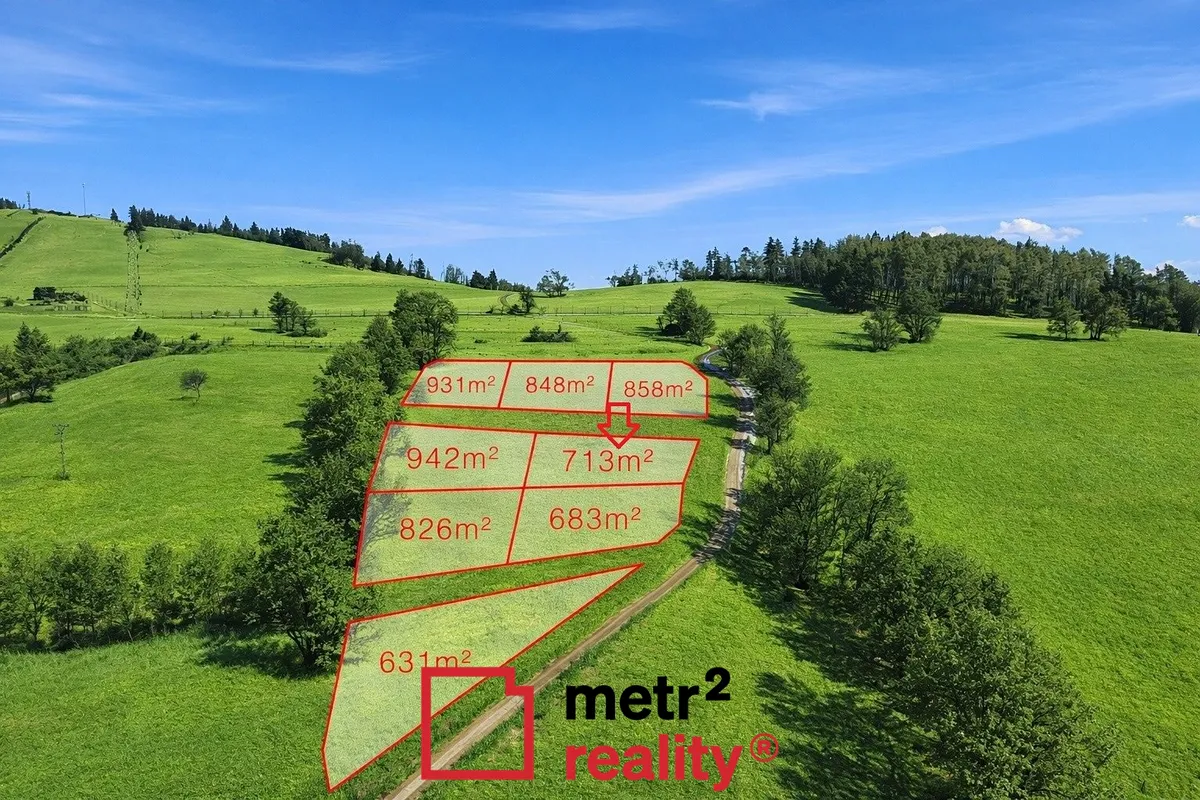 Prodej stavebního pozemku 713 m²